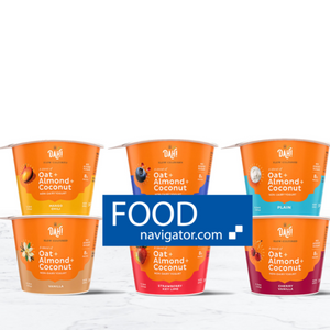 DAH! Launches Innovative Blend of Oat + Almond + Coconut Non-Dairy Yogurt