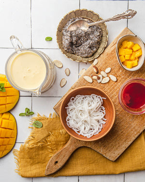 Lassi - The Original Yogurt Mango Smoothie - Analida's Ethnic Spoon